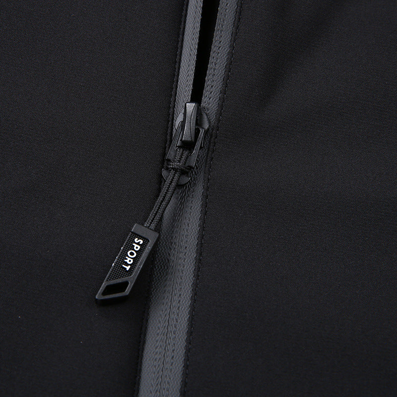 Herren Wasserdichte Softshelljacke mit Kapuze, winddicht und atmungsaktiv Drune