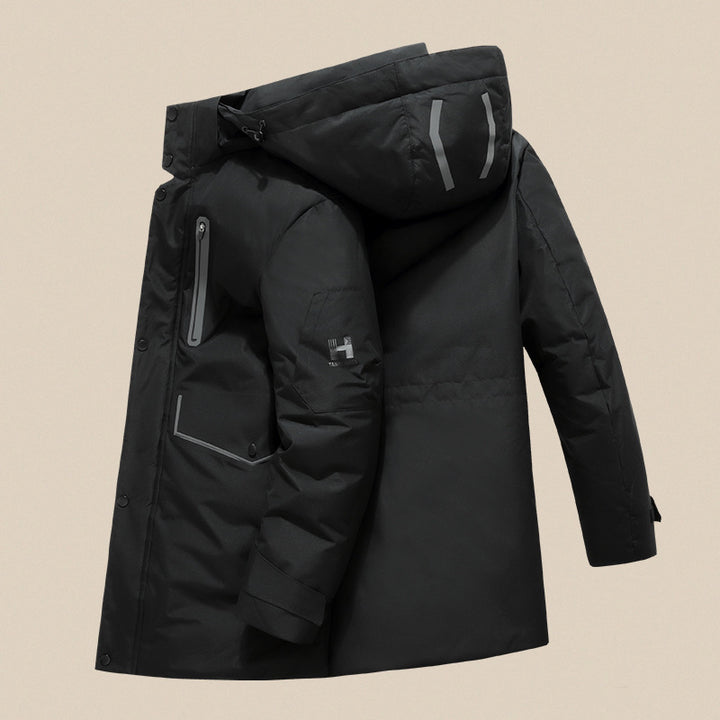 Herren Wasserdichter und isolierter Parka mit Kapuze Drune