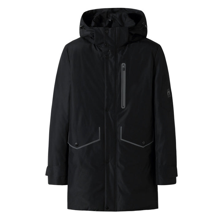 Herren Wasserdichter und isolierter Parka mit Kapuze Drune