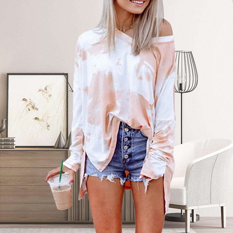 Damen Lässiges Oversize Shirt Drune