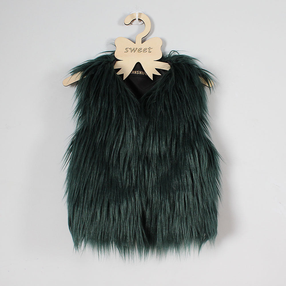 Damen Flauscher Weste Drune