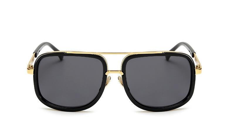 Drune | Luxus Herren Sonnenbrille Mit Quadratischem Rahmen