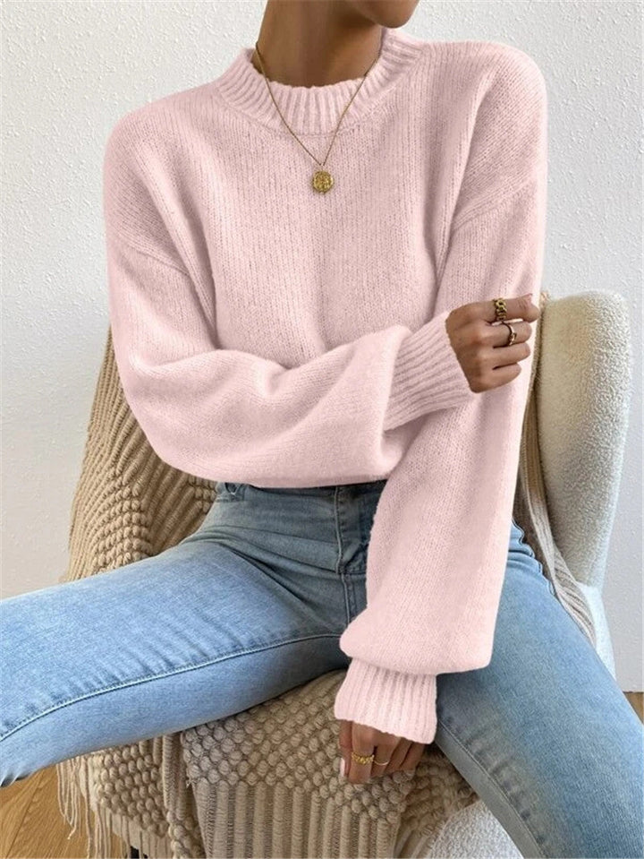 Drune | Schicke Herbstpullover mit langen Ärmeln für Frauen