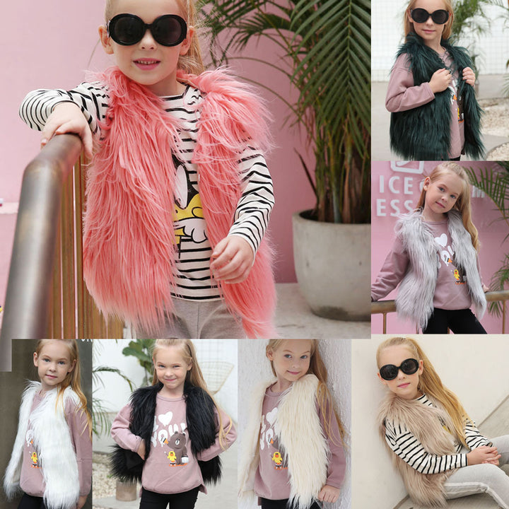 Damen Flauscher Weste Drune