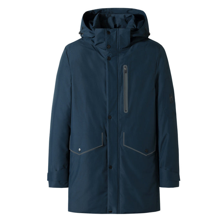 Herren Wasserdichter und isolierter Parka mit Kapuze Drune
