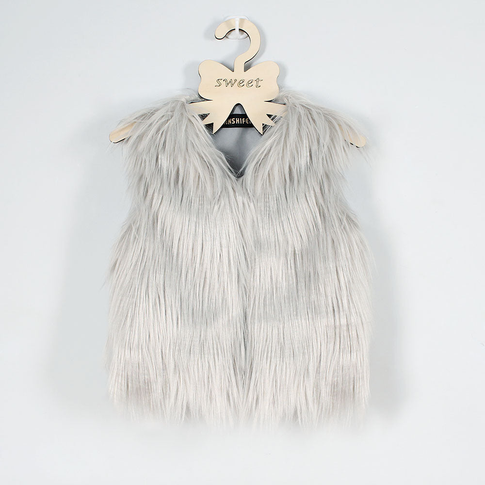 Damen Flauscher Weste Drune