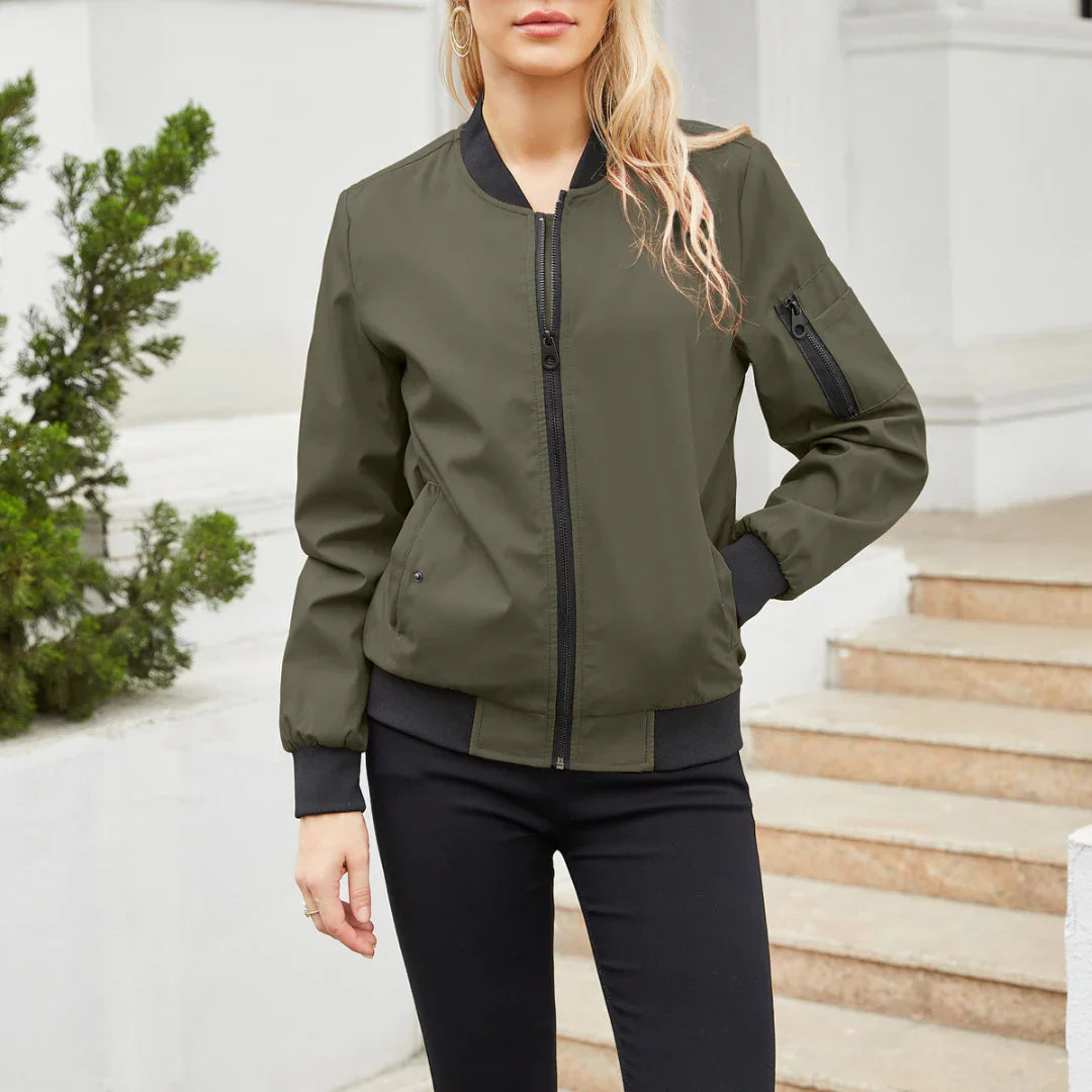 Drune | jacket | lässige bomberjacke für frauen