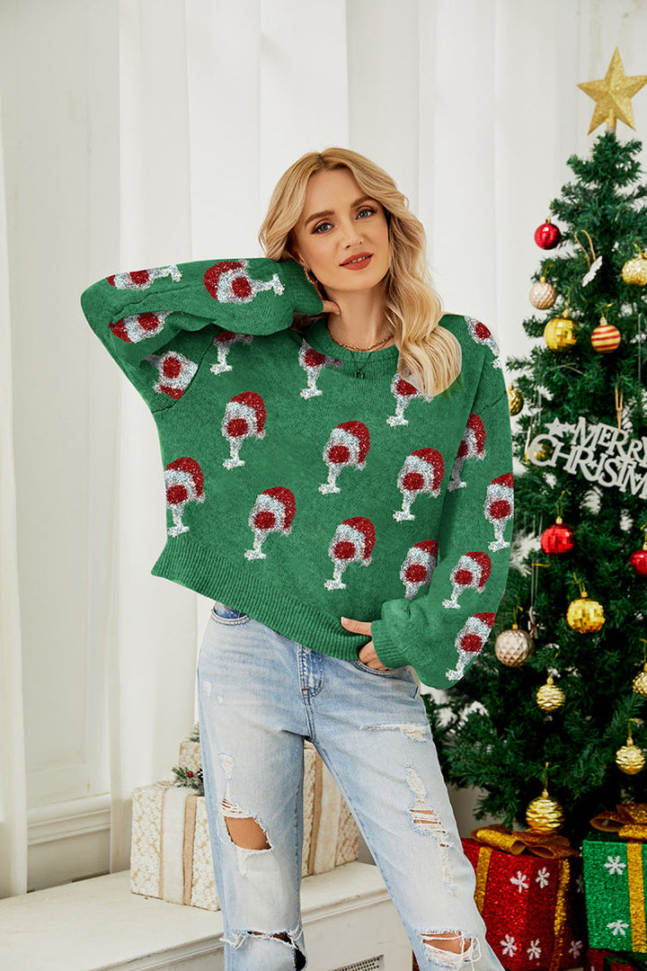 Drune | Weihnachten Puff Ärmelsweater