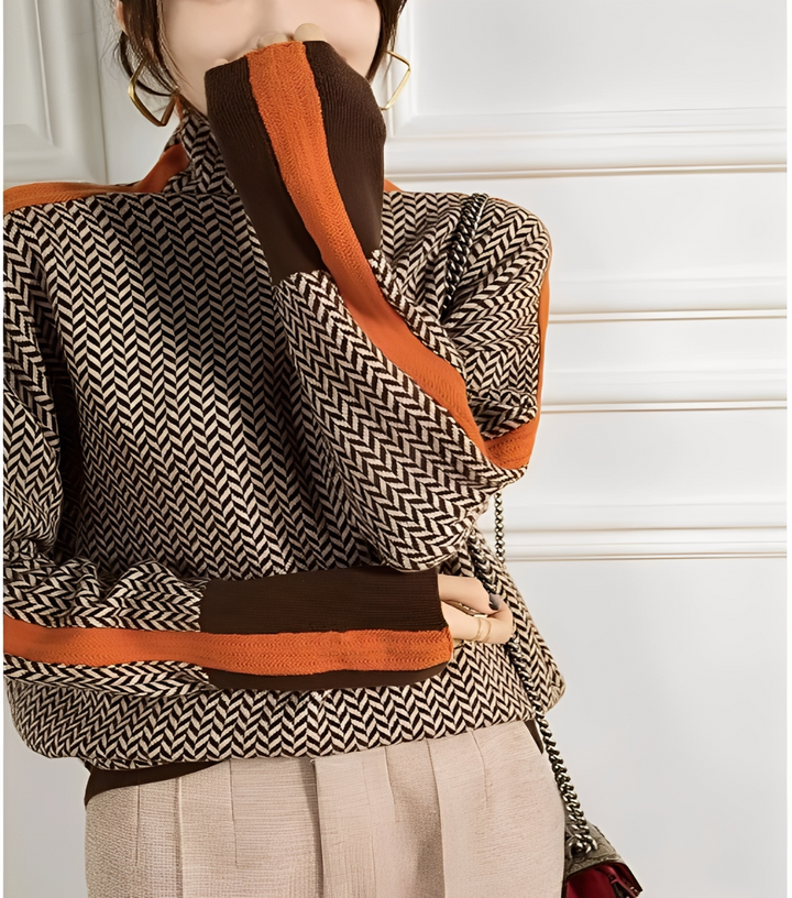 Drune | Stilvoller Damen-Kaschmir-Rollkragenpullover