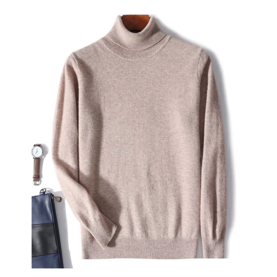 Drune | Herren Wollpullover Mit Rollkragen Und Schlankem Design