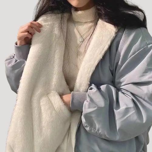 Drune | Damen Wintermantel gepolsterte Pufferjacke warme Oberbekleidung