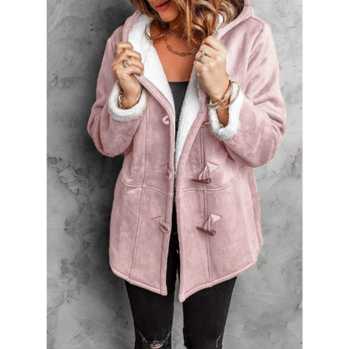 Drune | Damen Warme Kapuze Jacke - Winter