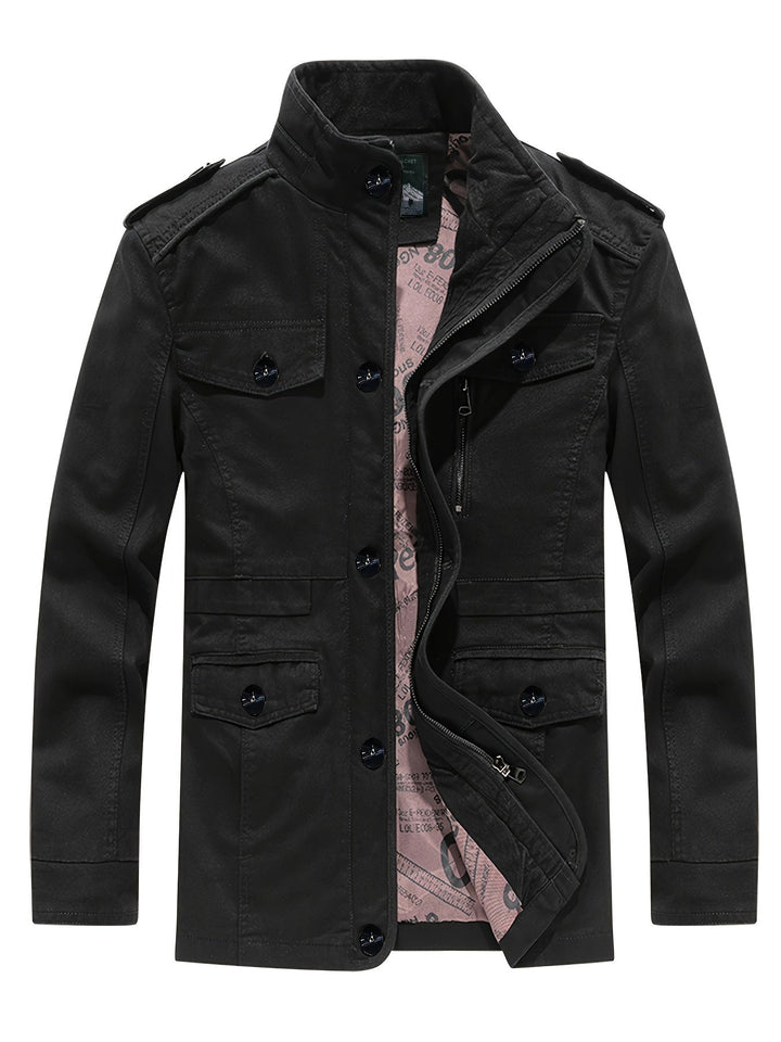 Drune | Winterjacke mit Reißverschluss für Herren - Ideal für Outdoor-Aktivitäten