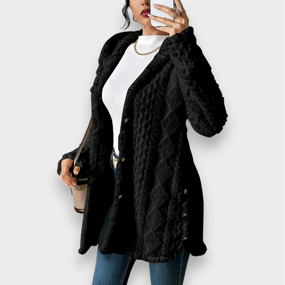 Drune | Plüsch-Hoodie-Cardigan-Pullover