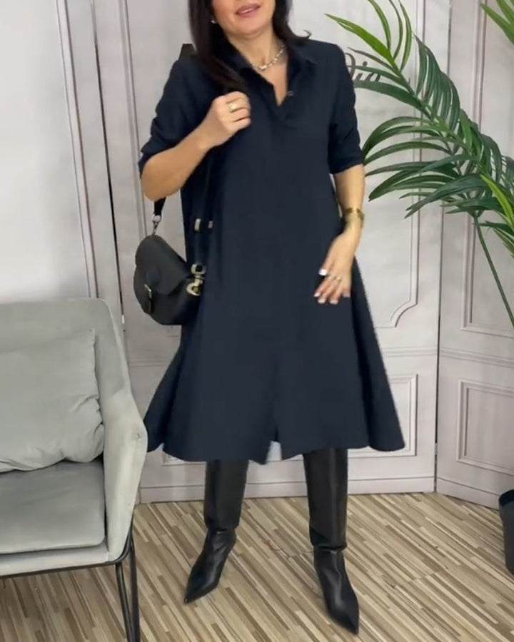 Drune | Freizeitkleid mit Revers