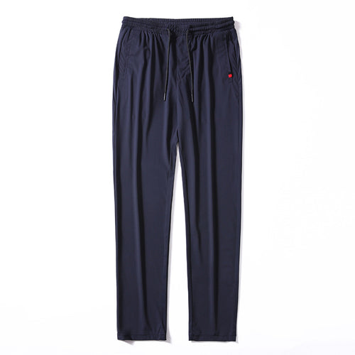 Herren Leichte Jersey-Freizeithose mit elastischem Bund, Tunnelzug und Seitentaschen Drune
