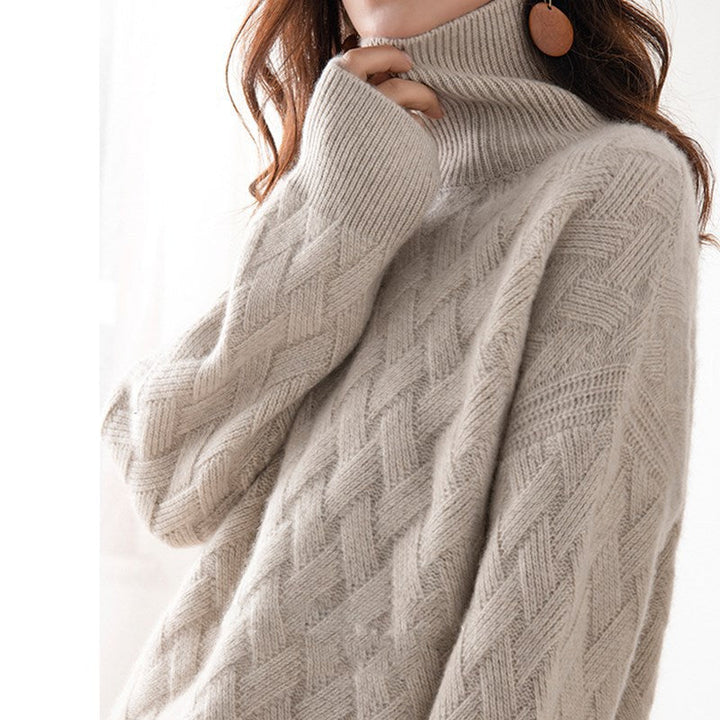 Drune | Damen Rollkragenpullover