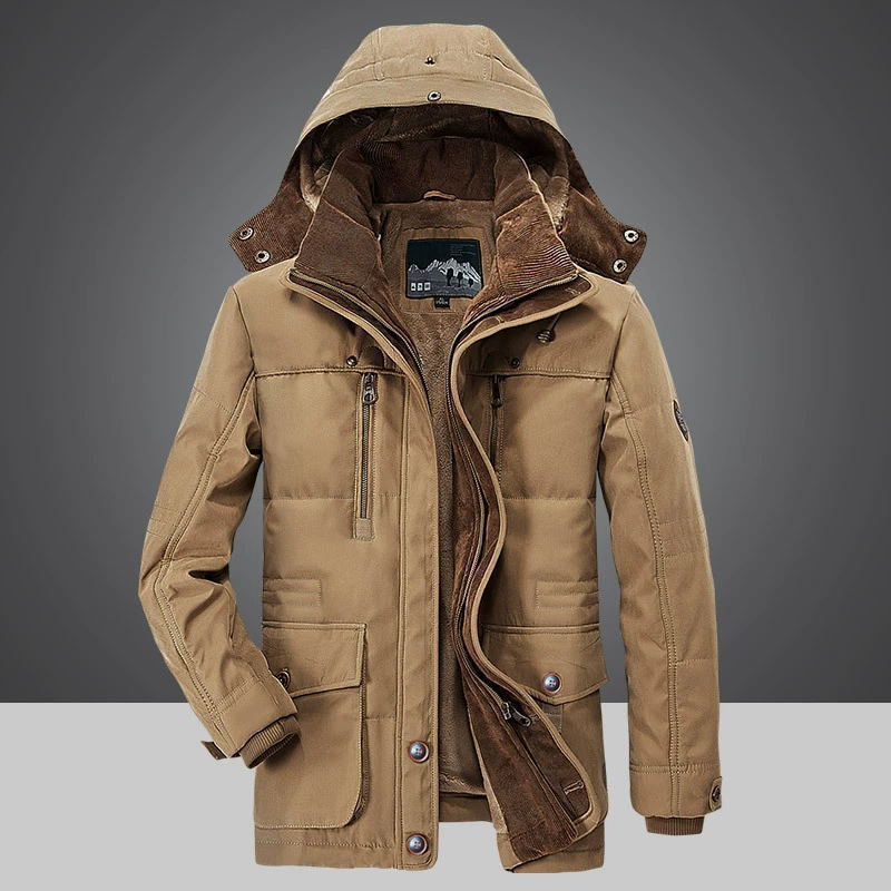 Herren Technische Übergangsjacke mit Fleecefutter Drune