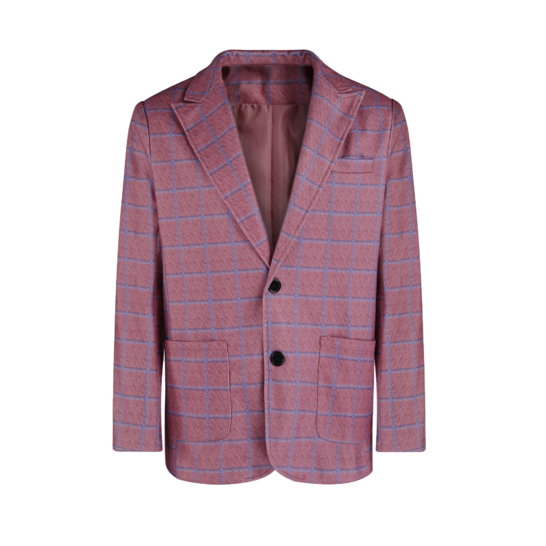 Herren eleganter Blazer mit feiner Struktur und modernem Schnitt Drune
