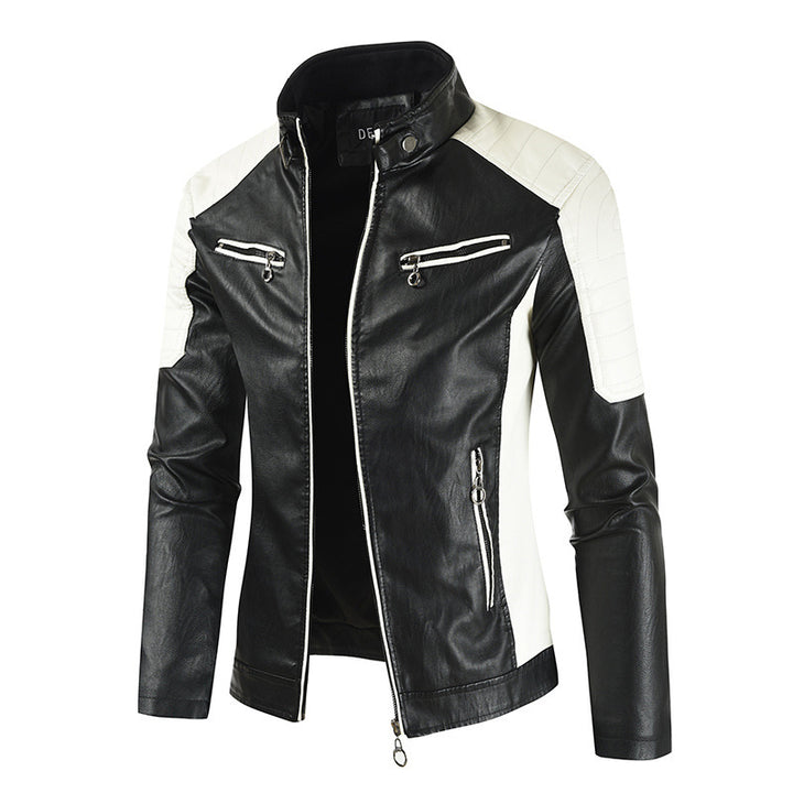 Herren Freizeit Lederjacke Drune