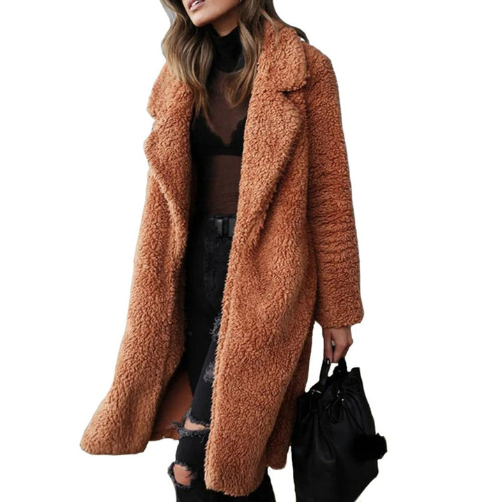 Drune | Elegante Plüsch Winterjacke für Damen