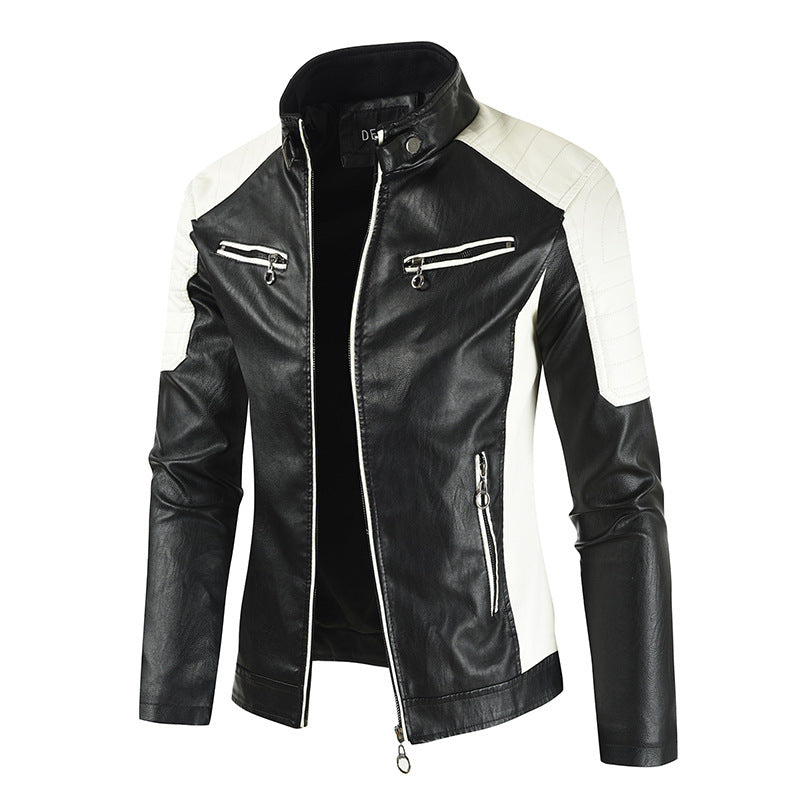 Herren Freizeit Lederjacke Drune