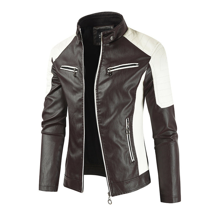 Herren Freizeit Lederjacke Drune