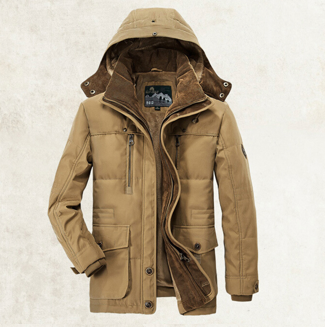 Drune | Stylische Winterjacke mit Kapuze