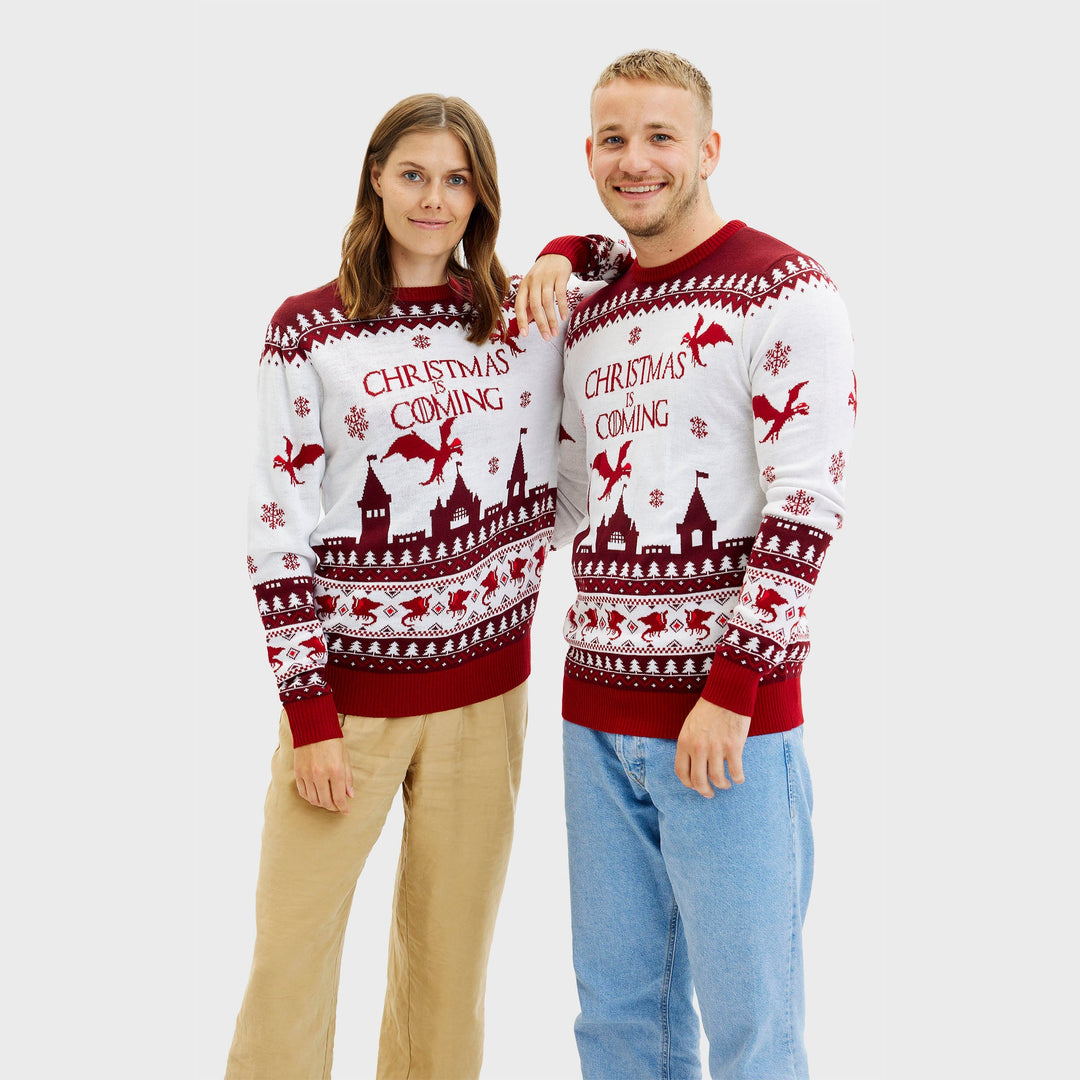 Drune | Der Weihnachtsmann kommt Weihnachtspullover - Herren
