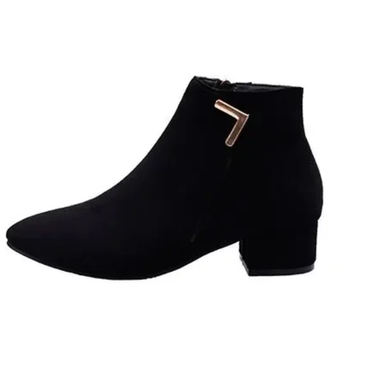 Drune | Stiefeletten Mit Spitzem Schuh Und Seitenreißverschluss Damen Stiefeletten