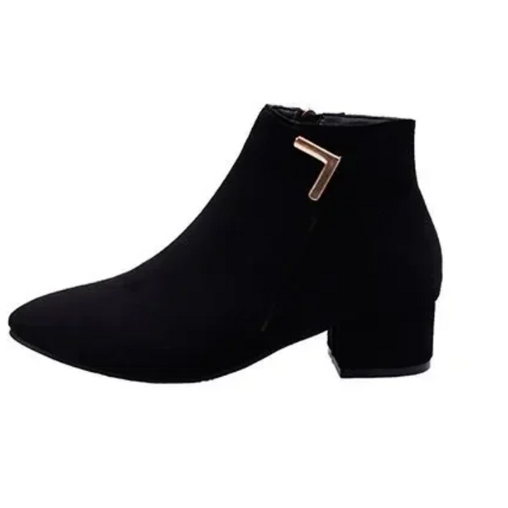 Drune | Stiefeletten Mit Spitzem Schuh Und Seitenreißverschluss Damen Stiefeletten