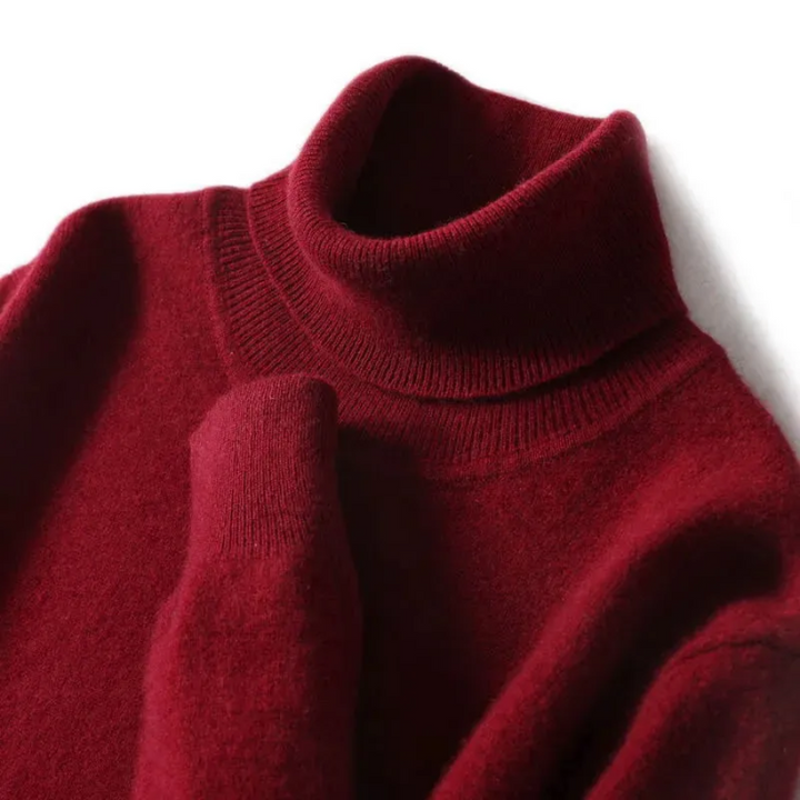 Drune | Herren Wollpullover Mit Rollkragen Und Schlankem Design