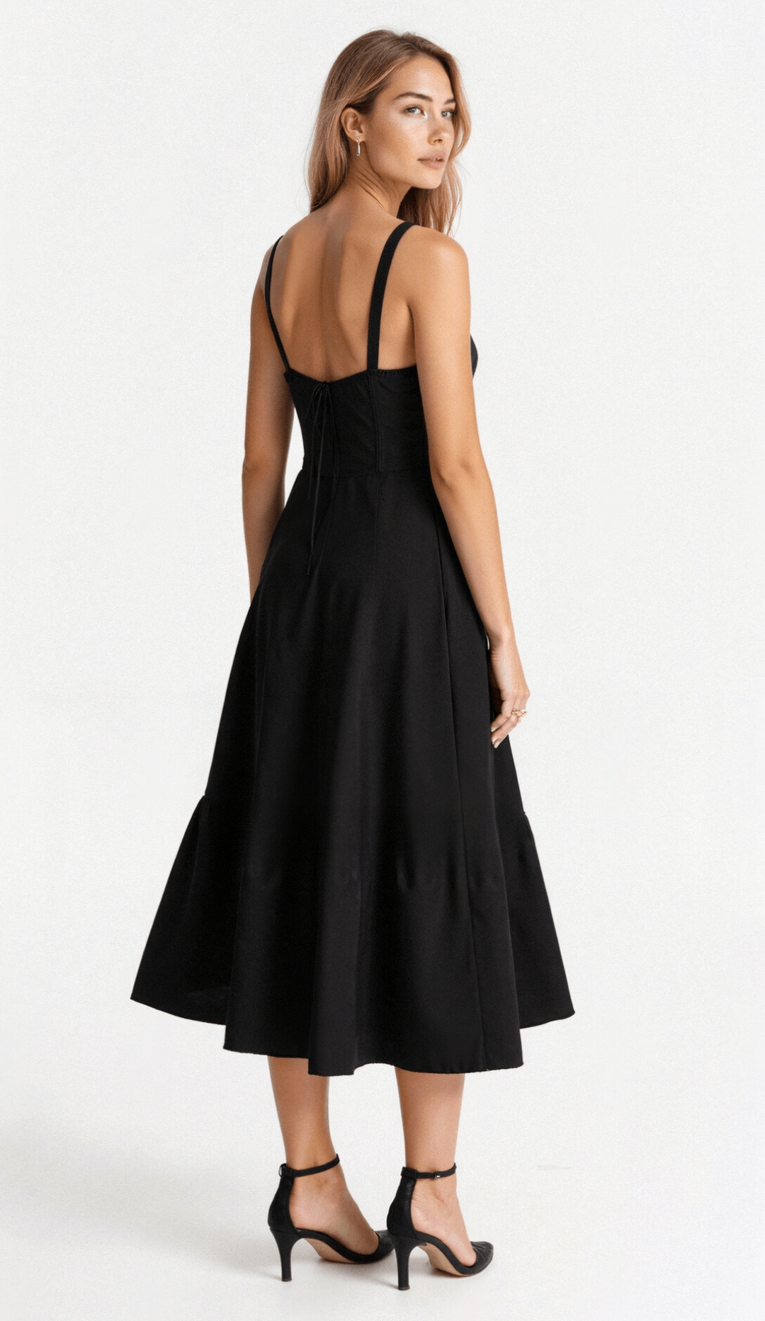 Drune | Blumen Kleid für Frauen Midi