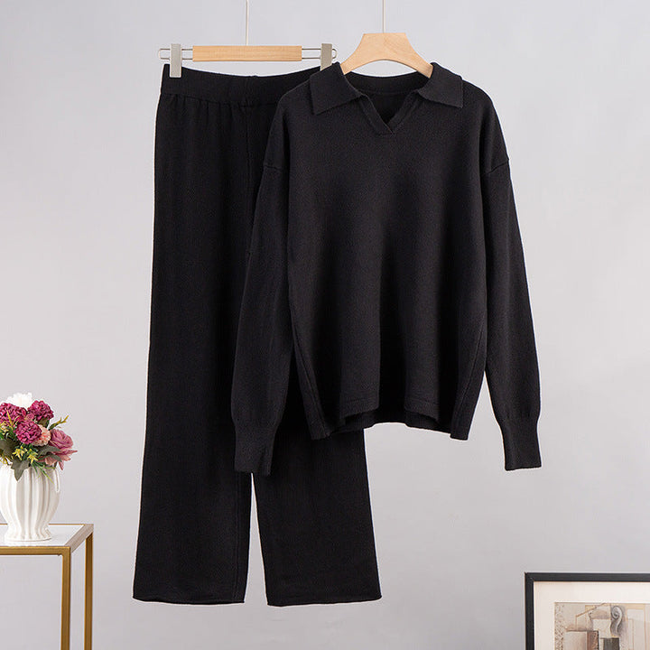 Drune | Set aus Hose und Strickpullover