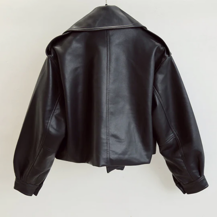 Drune | Kurze Damenjacke Eine Lässige Lederjacke Für Damen