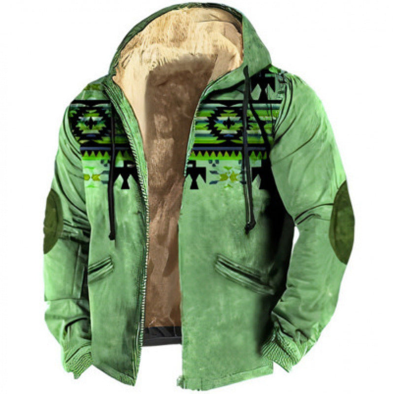 Drune | Hoodie Wollmix - Relaxed Fit Boho Stil