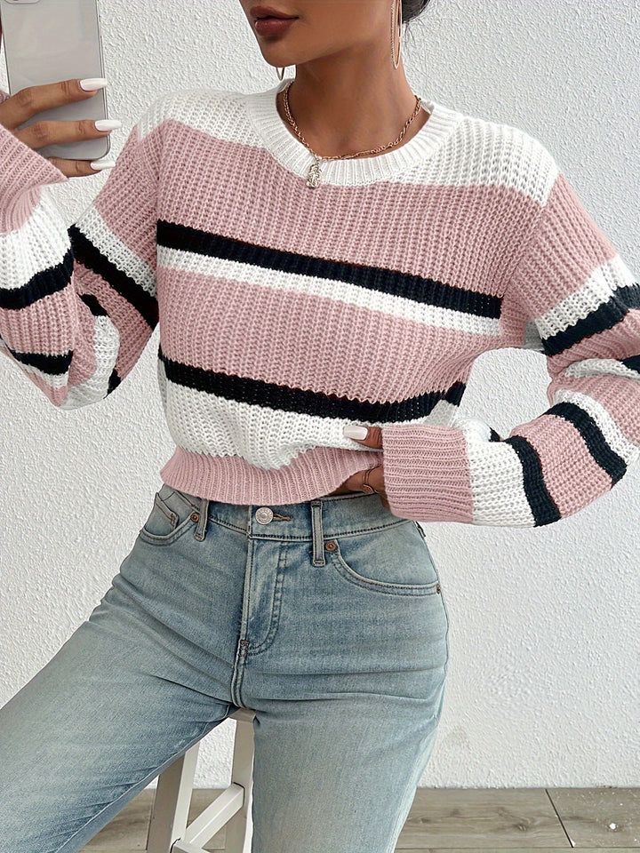 Drune | Strickpullover mit Fallenden Schultern Trendy und Bequem