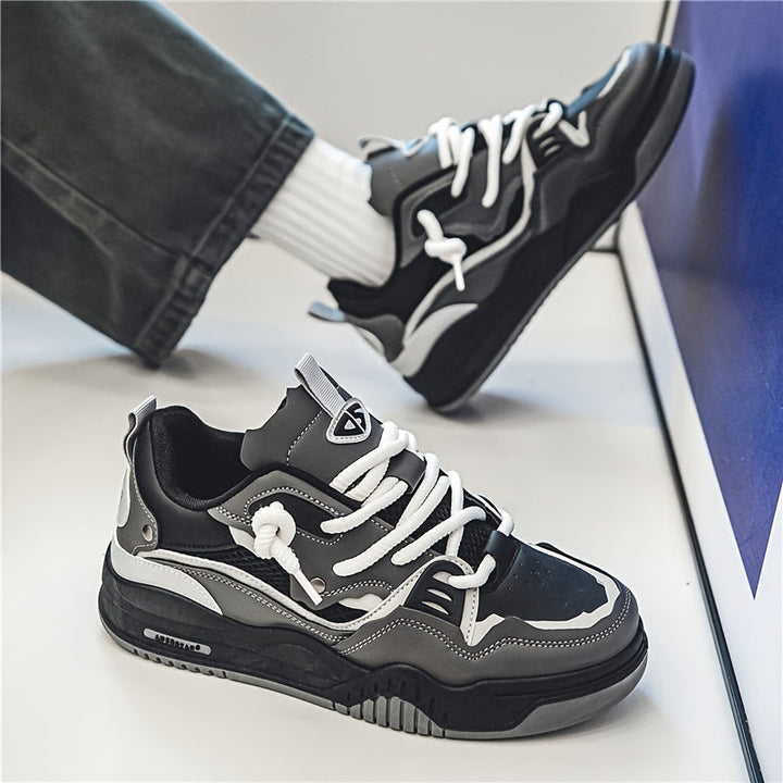Drune | Herren Stilvolle Schnür Skate Sneaker mit