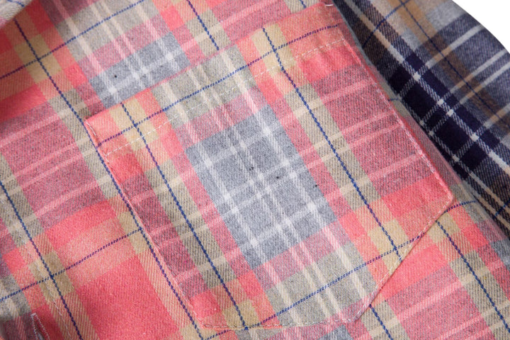 Damen Flanellhemd mit Kapuze und praktischem Design Drune