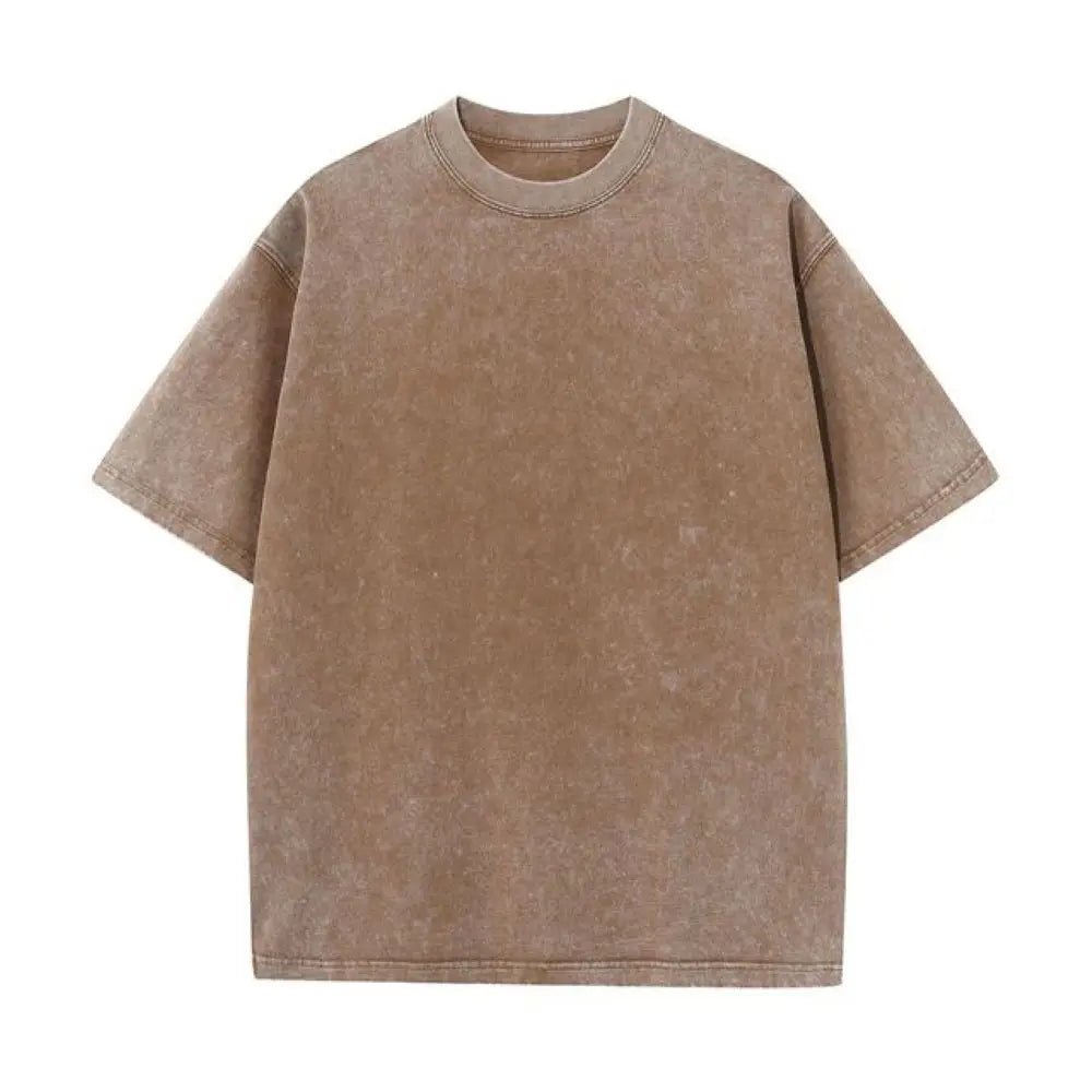 Drune | Vintage Locker sitzendes T-Shirt