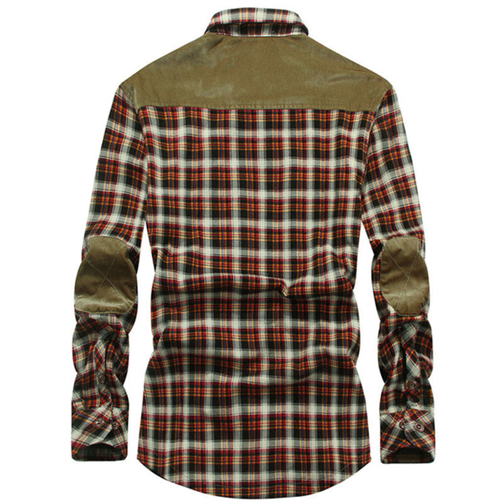 Herren Fleecegefütterte Hemdjacke Drune