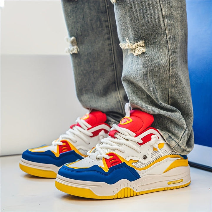 Drune | Herren Stilvolle Schnür Skate Sneaker mit