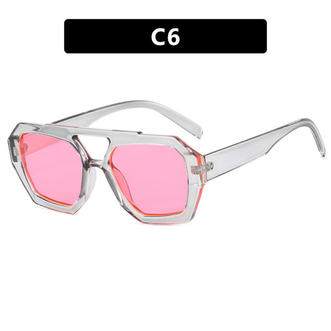 Drune | Unregelmäßige Doppelstrahl-Sonnenbrille