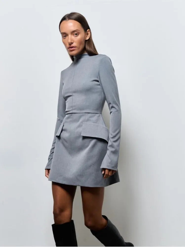 Drune | Elegantes Kurzes Kleid chic Frauen