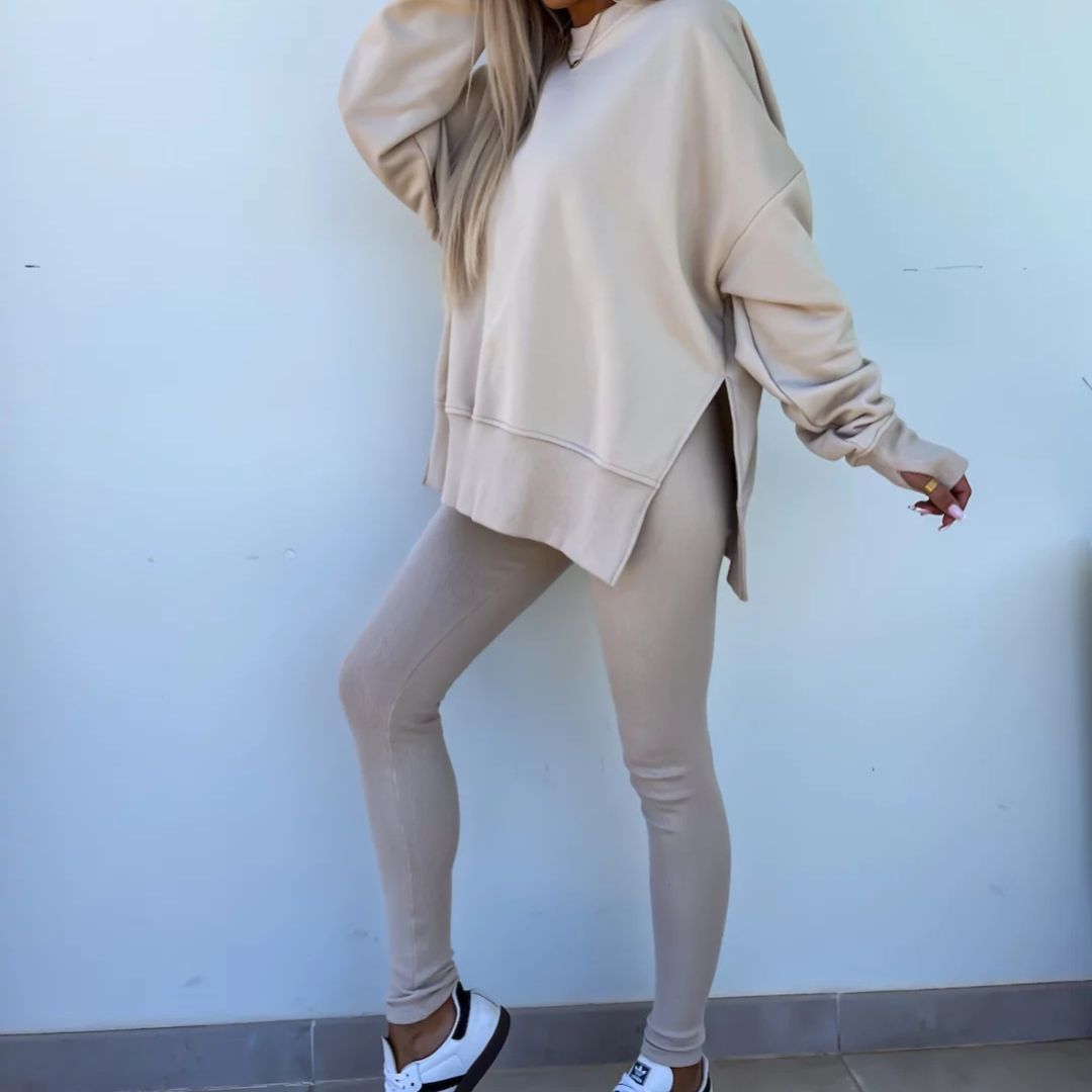 Drune | Gemütliches Oversized-Sweatshirt und Leggings-Set