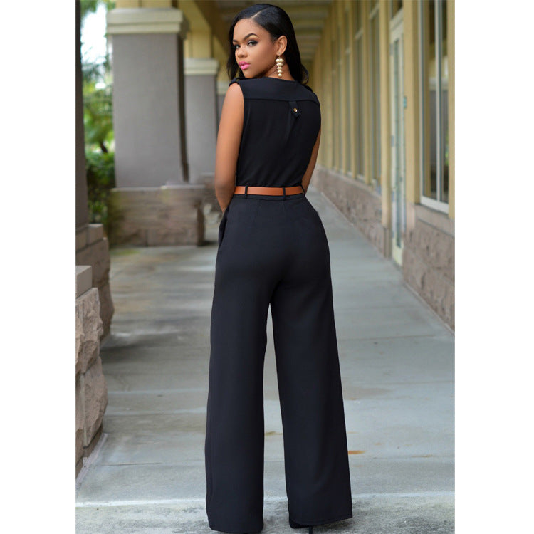 Drune Damenmoden-Jumpsuit mit Einteiler-Hose