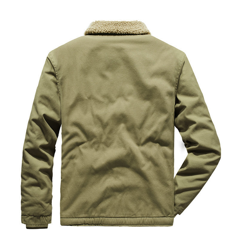 Herren Funktionale Übergangsjacke mit Teddyfutter Drune