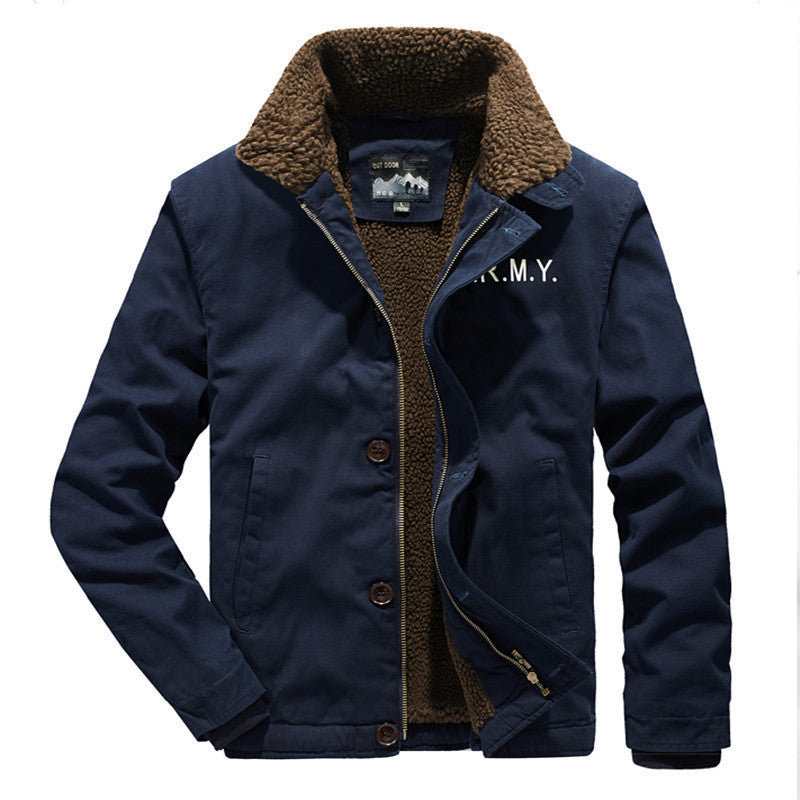 Herren Funktionale Übergangsjacke mit Teddyfutter Drune