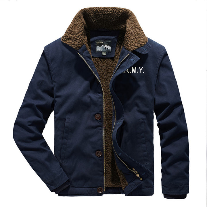 Herren Funktionale Übergangsjacke mit Teddyfutter Drune