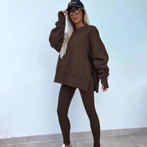 Drune | Gemütliches Oversized-Sweatshirt und Leggings-Set